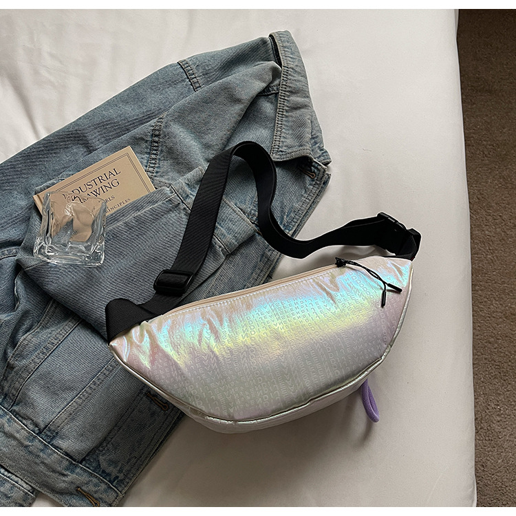 New high-appearance-level casual chest bag, cute Japanese Instagram niche crossbody bag, fresh and versatile forest-style girl's waist bag Specification drawing
