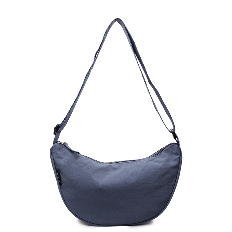 A variety of colors of high-appeal women's crossbody bags, new single-shoulder bags, nylon dumpling bags, women's crossbody bags, and versatile small cloth bags Item Picture