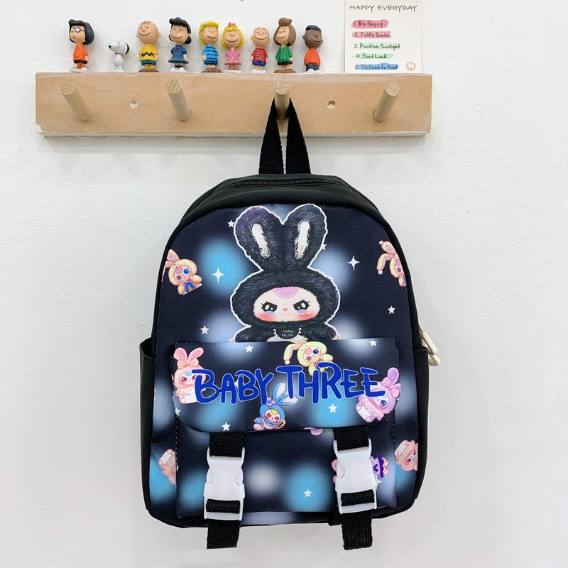 2025 Summer New stylish backpack, large-capacity fashionable schoolbag, cartoon printed children's backpack for kindergartens Specification drawing