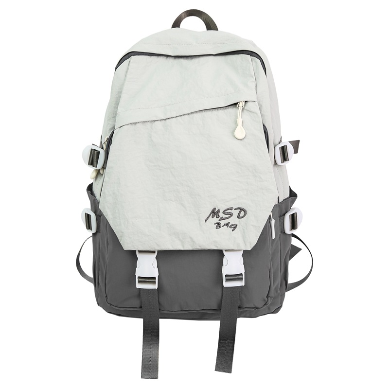 A new forest-themed ins backpack with a high level of appearance and fresh color contrast, featuring a large-capacity backpack for women's lightweight mountain climbing and travel Item Picture