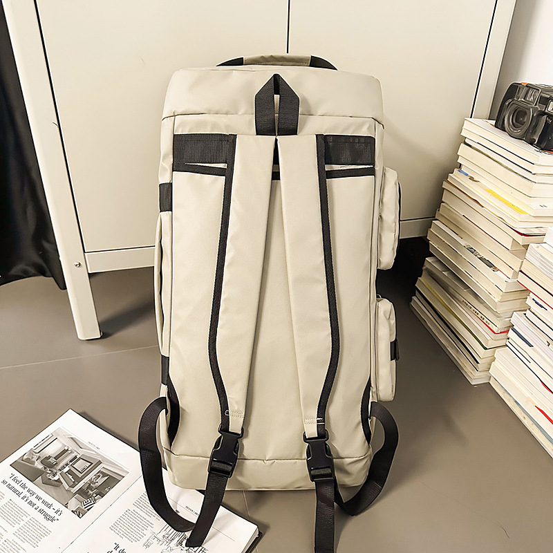 A new high-appearancelevel, trendy and cool cross-border short-distance travel bag from the Korean version of Instagram, a large-capacity fitness bag with dry and wet separation for couples Specification drawing