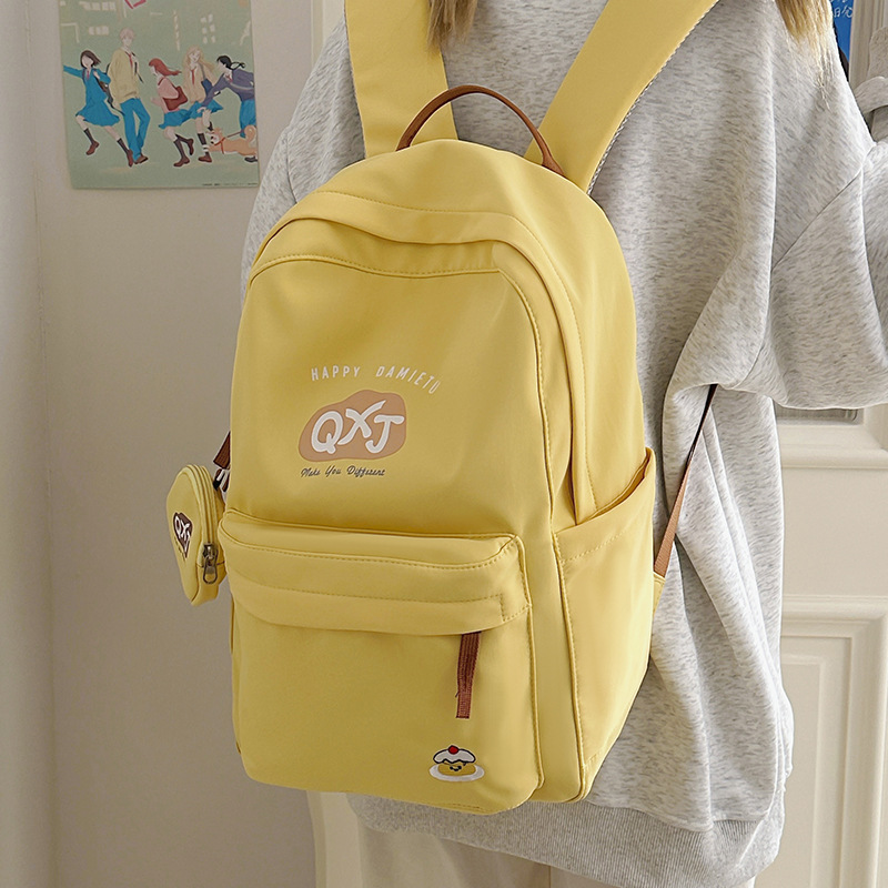 Super light and cute large-capacity schoolbags for junior and senior high school students, single-shoulder bags for casual travel, and versatile backpacks details Picture