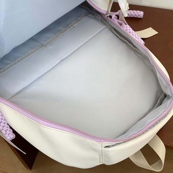 A Japanese-style sweet and cool girl's schoolbag with a high level of appearance, a Korean-style ins school-style backpack with embroidered letters from primary school students Application Scenario