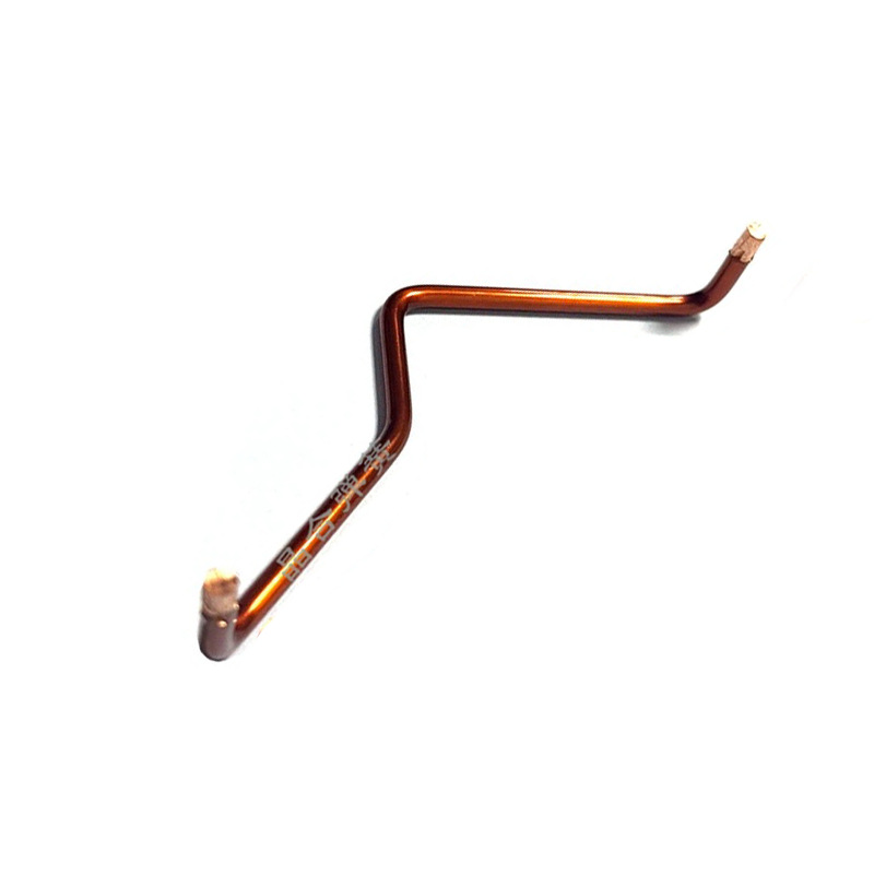 Customized 3.0 diameter high-temperature resistant enameled wire, bent purple copper wire, formed spring U-shaped circuit board, PCB patch cord Item Picture