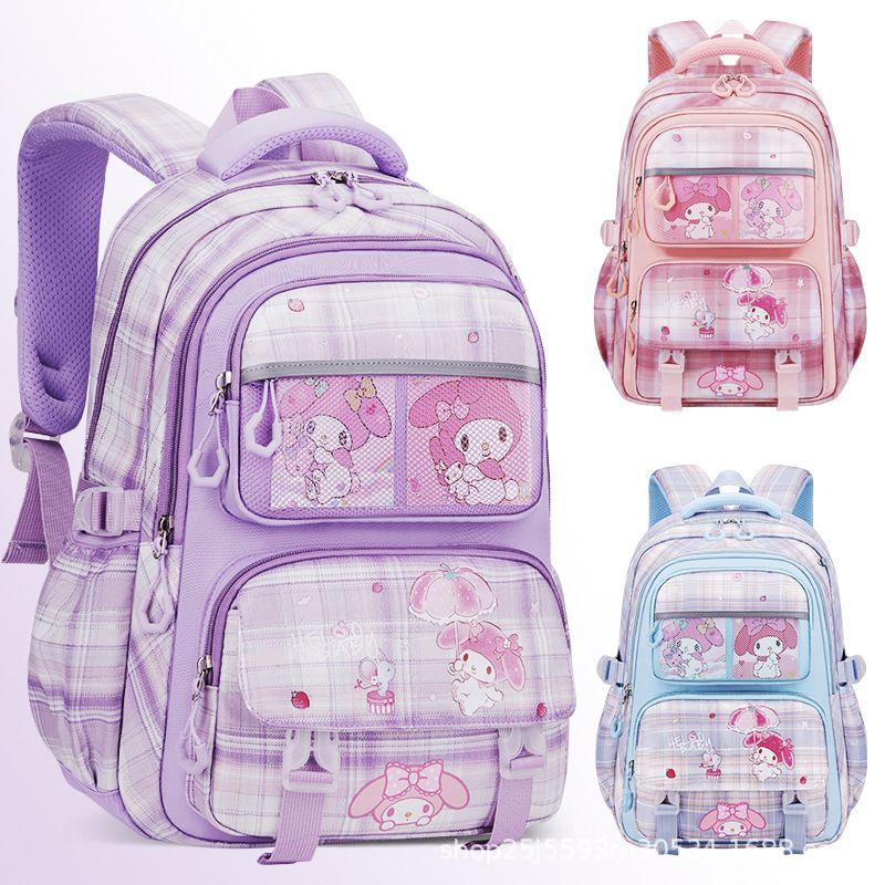 New Kulomi children 's backbag 1-3-6 grade large capacity lightweight backbag for girls full figure