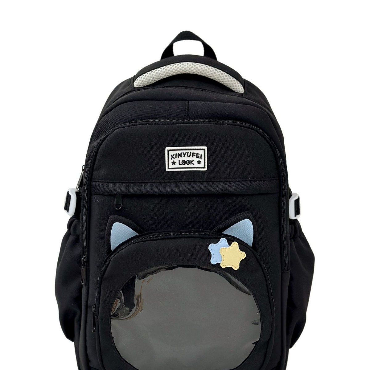 2025 New large-capacity multi-compartment schoolbag, sweet girl tutoring bag, high appearance level, college style Korean backpack Item Picture