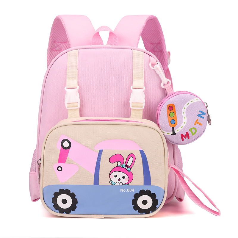 Kindergarten schoolbags for children aged 1-3, cartoon cute baby backpacks, lightweight boys' and girls' backpacks, student bags Item Picture