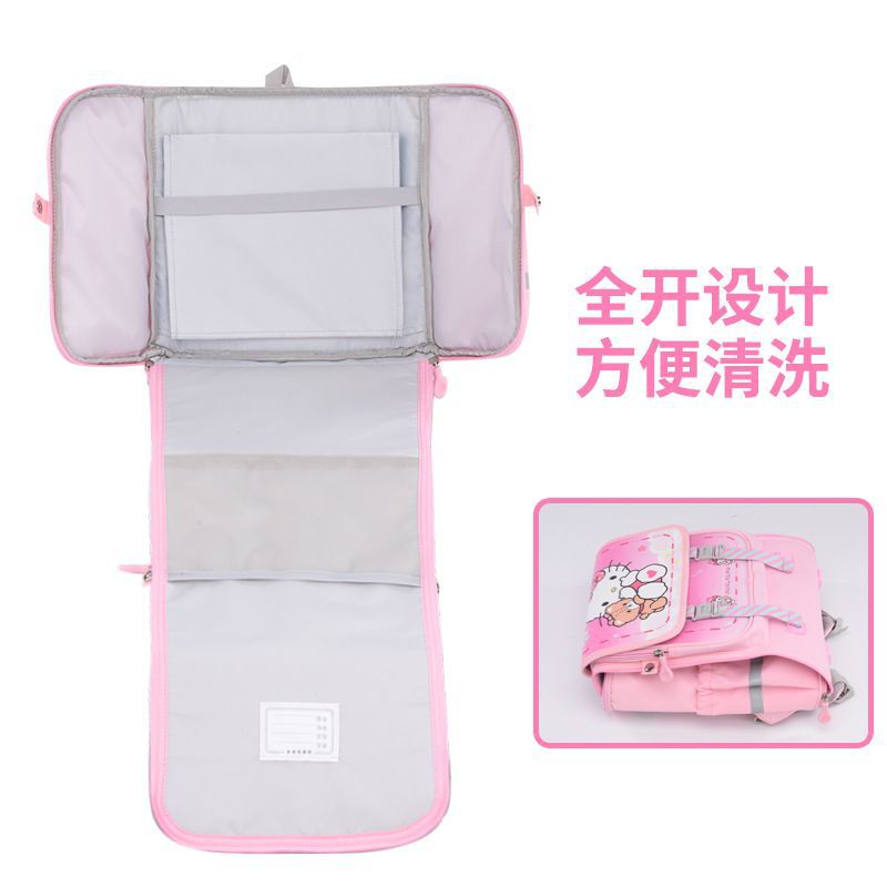 New cross-border schoolbag, large capacity schoolbag for primary school students, horizontal backpack for children, 1-3-6 grade Kuromibag Application Scenario