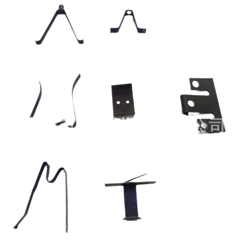 Jinan, Weifang, Qingdao, Dezhou disc spring plates, special-shaped springs, stainless steel plates, steel plate clamps Item Picture