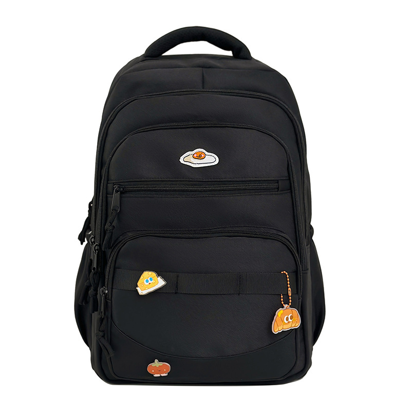The new forest-themed ins high-appearance-level fresh and sweet backpack for junior and senior high school students features color-blocking and large-capacity backpacks Item Picture