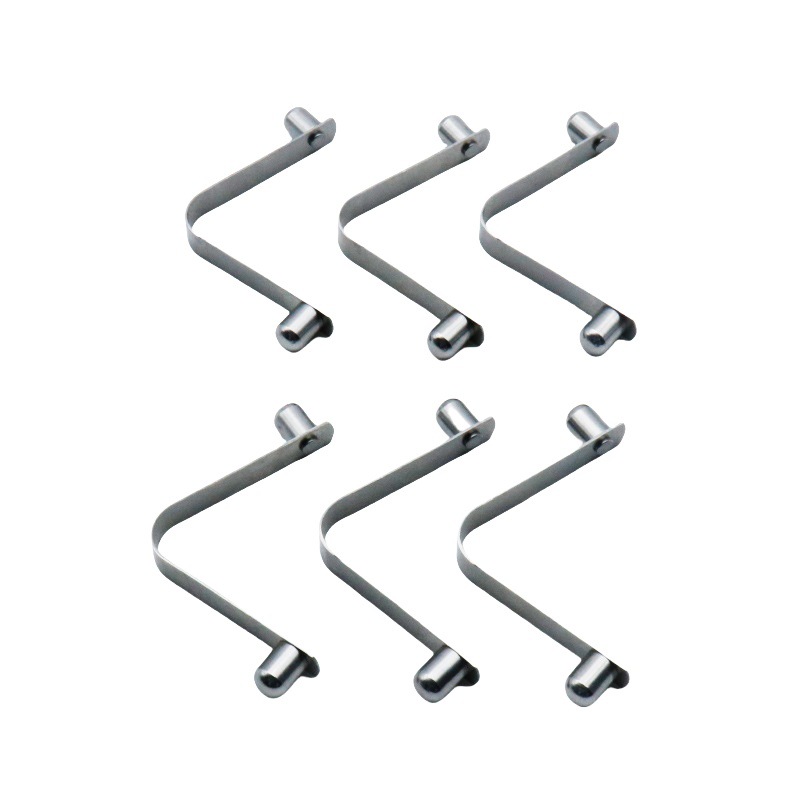 Direct sales of stainless steel 6mm double-ended solid stainless steel V-shaped spring plate double-ended internal positioning clips Application Scenario