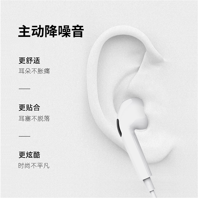 K22 Macaron Color In-ear wired Call mobile phone Headphones 3.5mm Universal wired Control earbuds Manufacturer wholesale Specification drawing