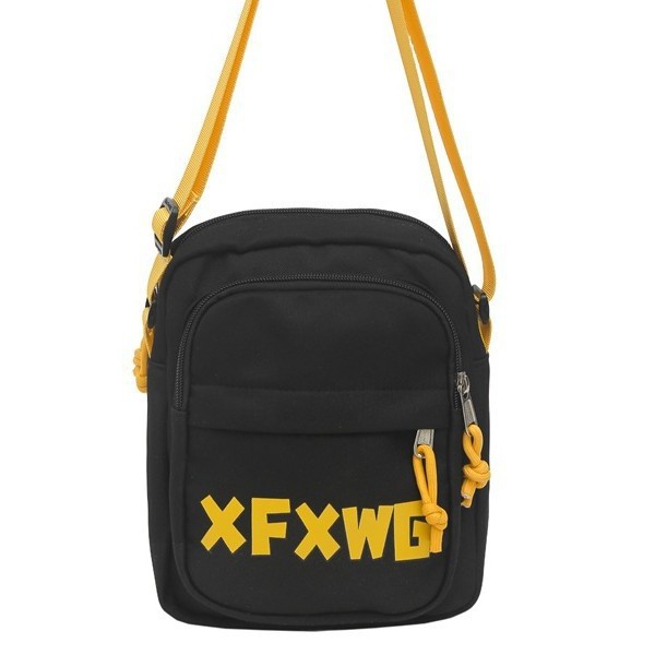A new high-appeal workwear-style letter crossbody bag from Korean Instagram, a casual, simple, lightweight and versatile crossbody bag for couples Item Picture