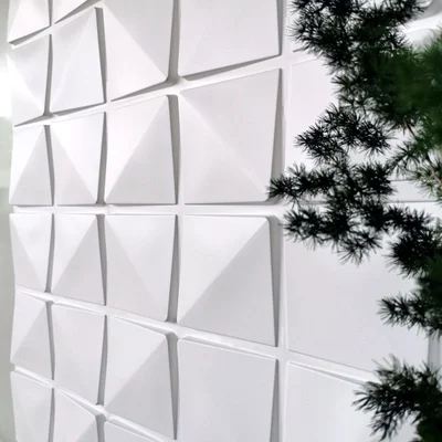 Factory direct sales of PVC three-dimensional board background walls, 3D wall stickers, three-dimensional wall panels for bedrooms, living rooms, company front desks, and image walls thumbnail