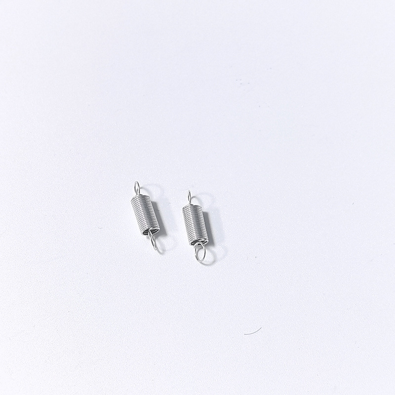 Spring steel compression spring, torsion spring, tension spring, belt hook, tensile force, spring coil, single and double hook, straight crane mechanical spring details Picture