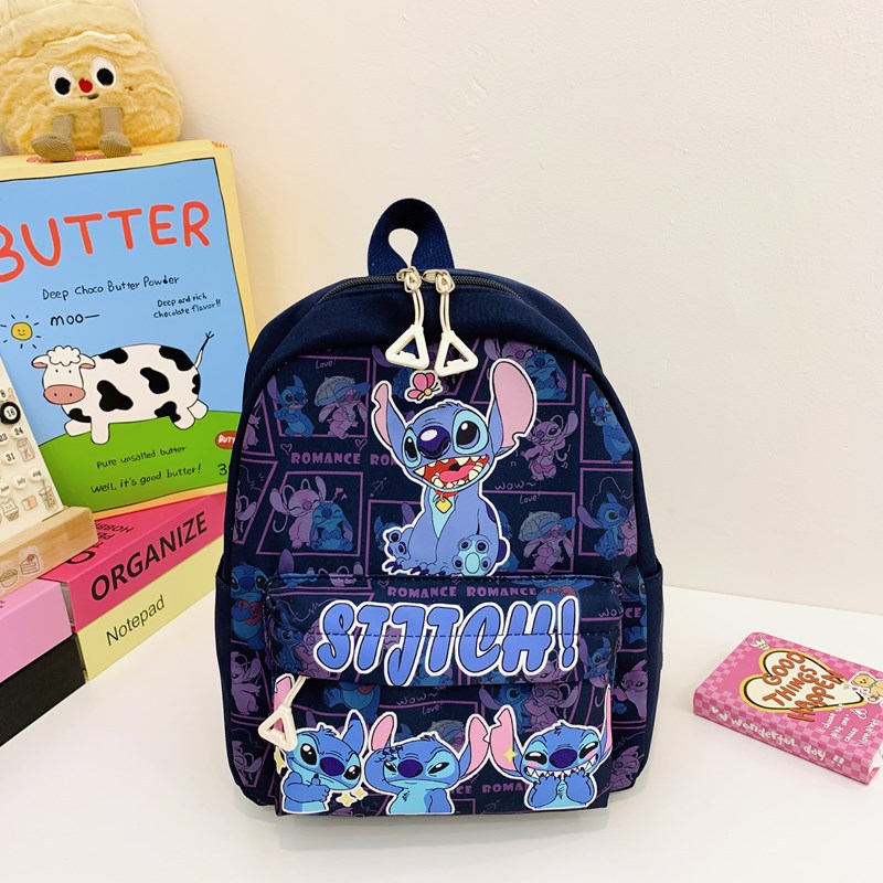 A cute cartoon and anime backpack for children, a new large-capacity kindergarten backpack for winter, and a trendy and fashionable schoolbag Specification drawing