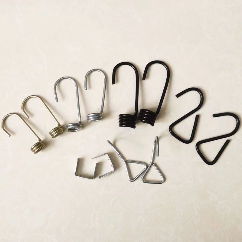 Luggage straps, double-wire pull hooks, spring hooks, stainless steel hooks, electric vehicle luggage rack hooks, binding strap hooks Item Picture