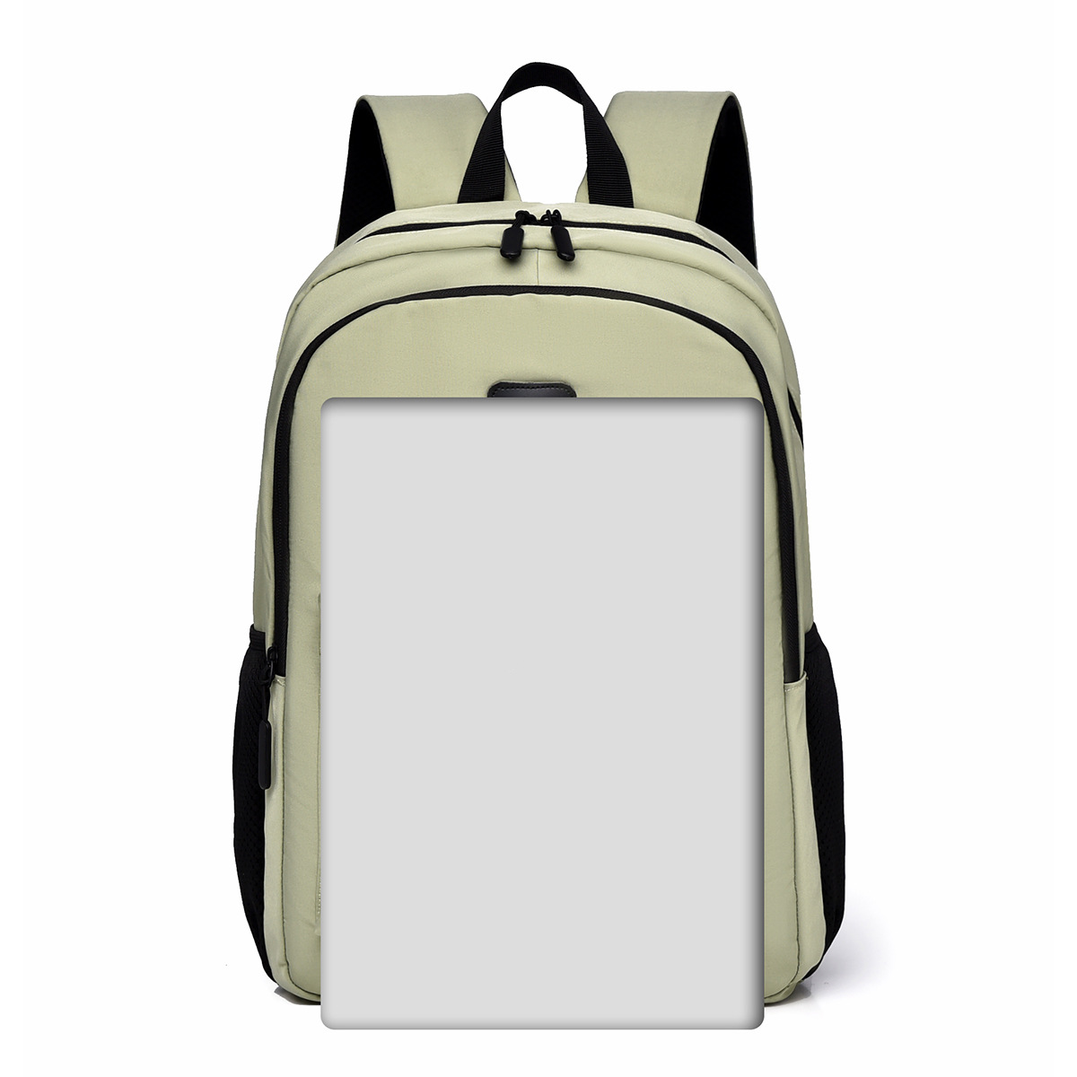 New simple and casual backpacks for girls, outdoor travel backpacks, large-capacity student schoolbags, and commuting backpacks details Picture