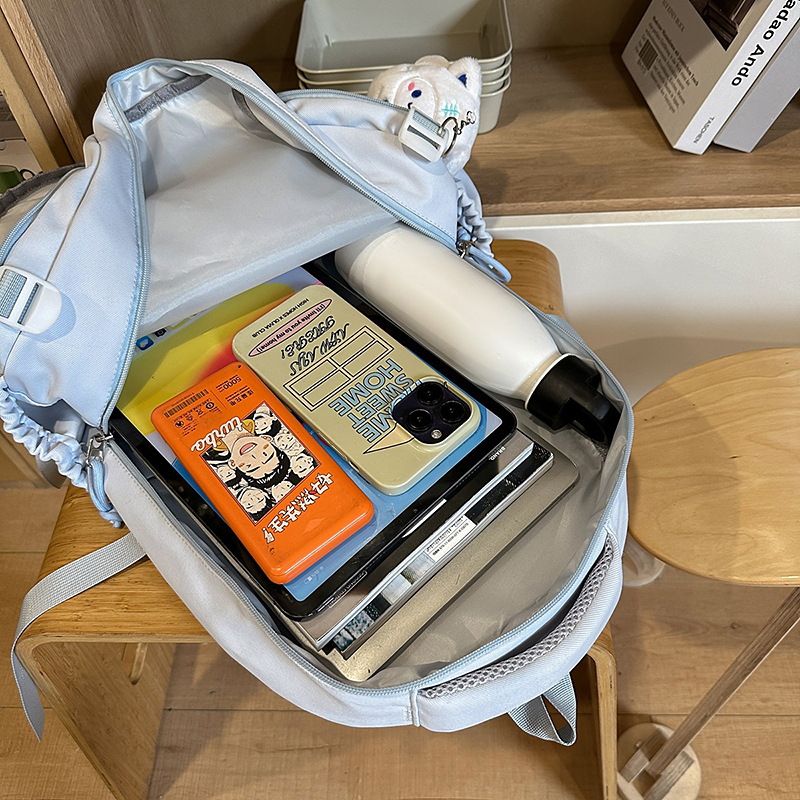 A new Japanese Instagram bag with a high level of appearance, fresh and sweet school style, and a lightweight, large-capacity backpack for girls Application Scenario