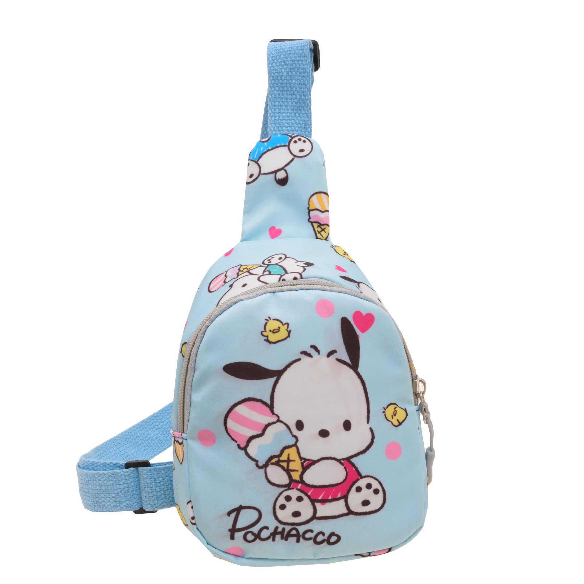 Children's bag cartoon crossbody bag 2023 New trendy composite fabric chest bag for kindergarten babies, boys' and girls' backpacks Item Picture