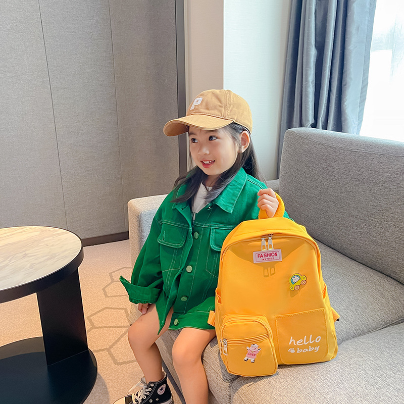 2022 New Style of Girls' schoolbag for kindergarten girls. Baby 2-3-6 5 years old. Fashionable, lightweight and cute little backpack for children details Picture