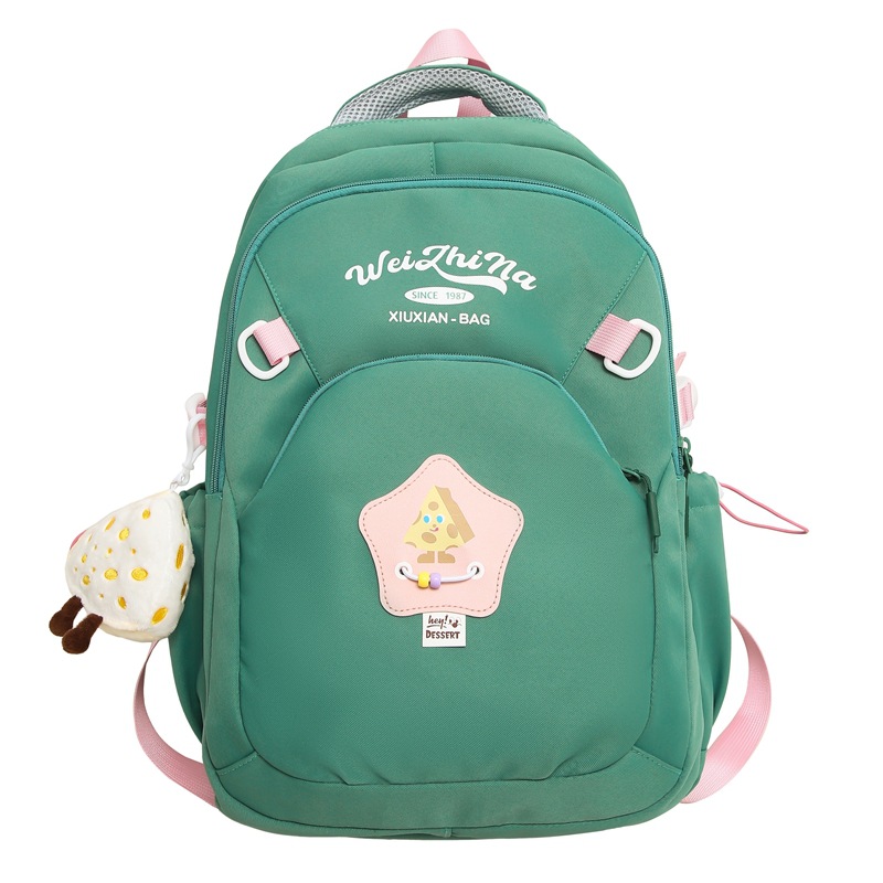 ins niche Korean-style schoolbags for junior and senior high school girls, high-capacity backpacks with high appearance standards, and lightweight backpacks for sweet girls Item Picture