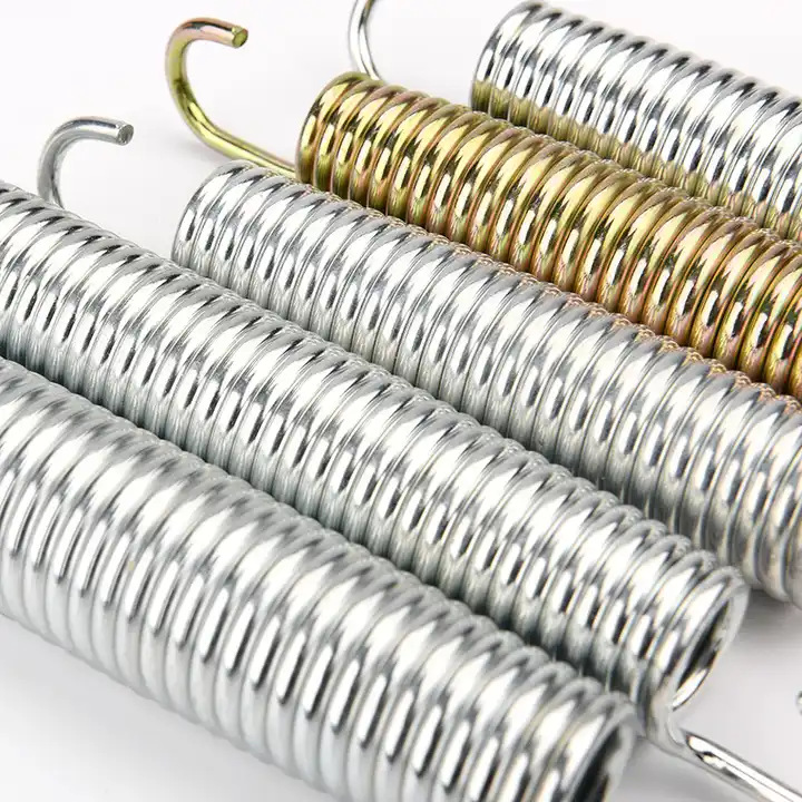 14 cm hooked trampoline tension spring, trampoline spring processing, fitness equipment tension spring, stainless steel tension spring, double hook tension Specification drawing