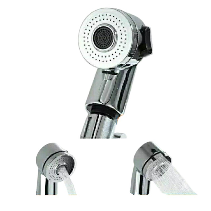 Simple and quick faucet shower head, multi-functional connector, hair washing shower head, pet bath, infant and toddler bath set Item Picture