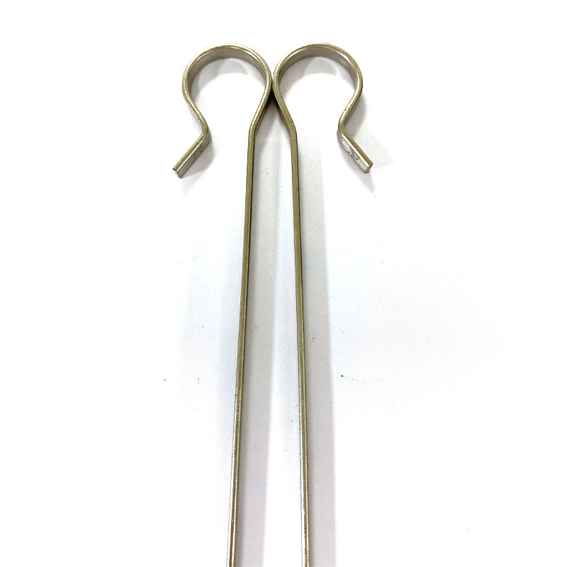 Stainless steel barbecue skewers, round skewers, barbecue needles, steel skewers, mutton kebabs, iron skewers, barbecue skewers, factory wholesale and customization Specification drawing