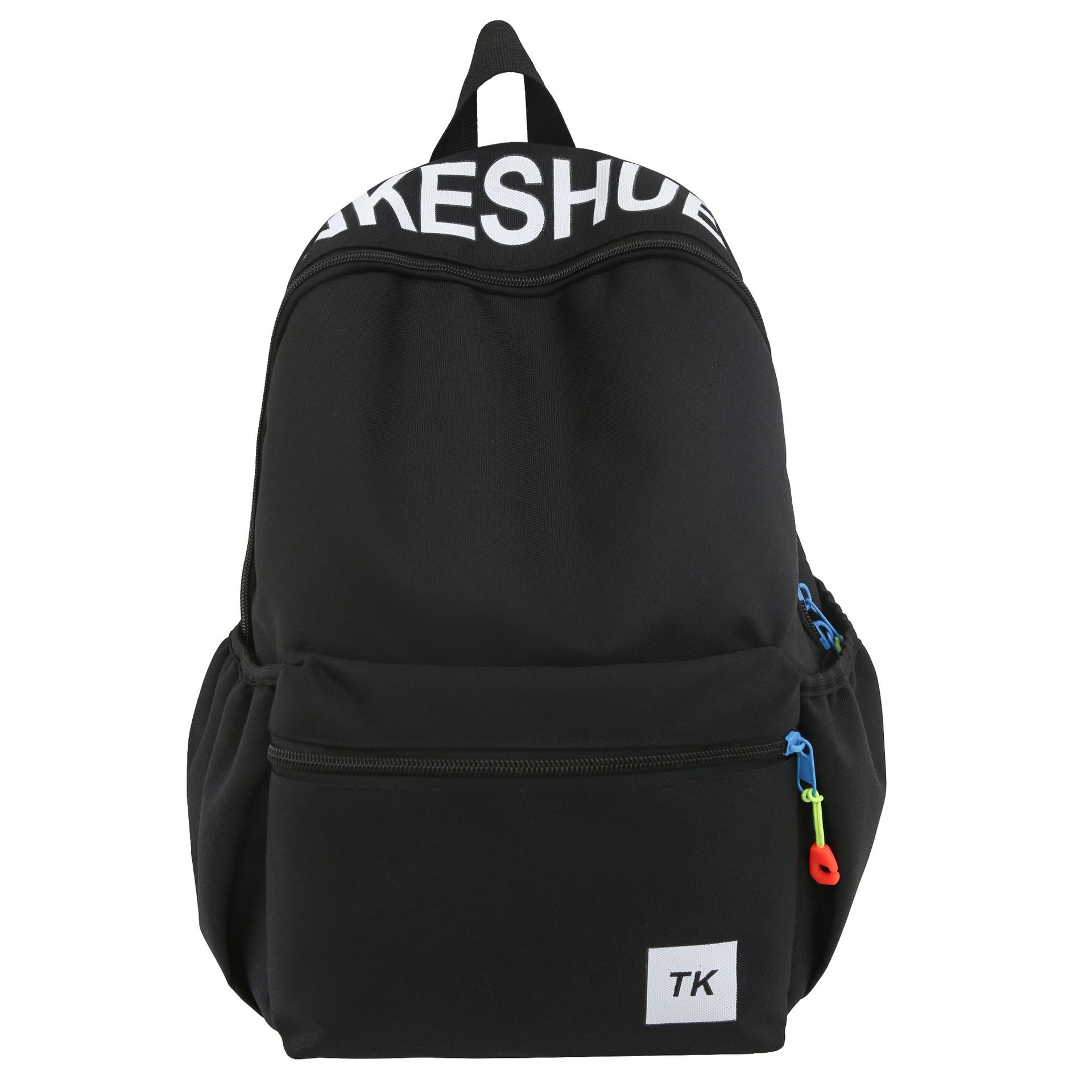 2025 New high appearance level college student schoolbag, Korean-style girl color-blocking fashionable single-shoulder bag, casual and versatile backpack Item Picture