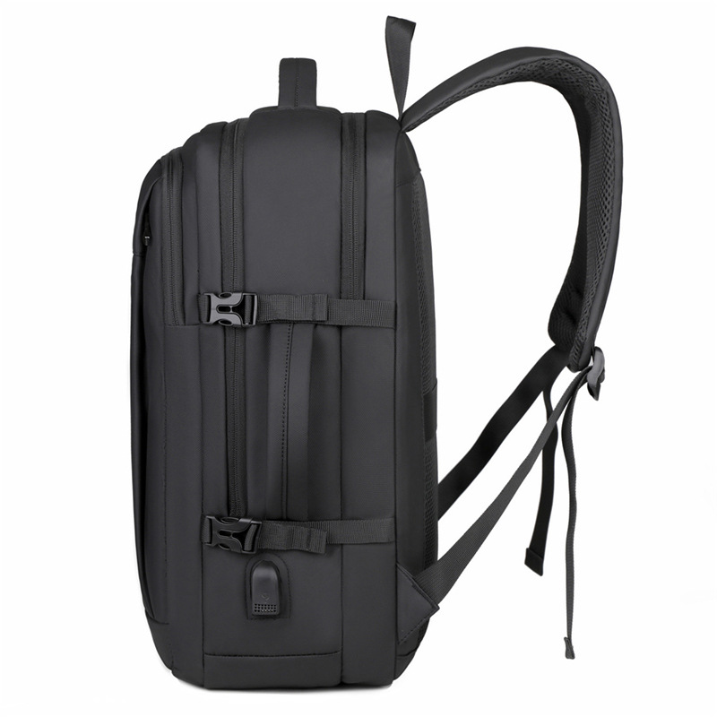 Cross-border lightweight, casual and simple men's backpack, multi-functional commuting computer bag, business backpack, large capacity details Picture