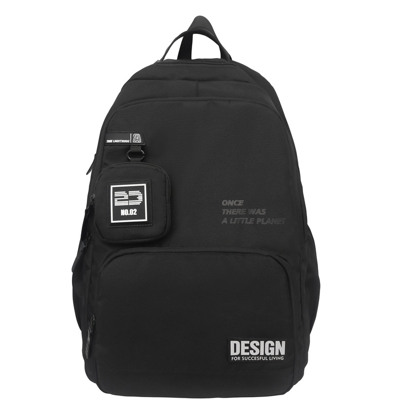New student backpack, Korean-style lightweight and casual travel backpack, high appearance level backpack for junior high school girls Item Picture