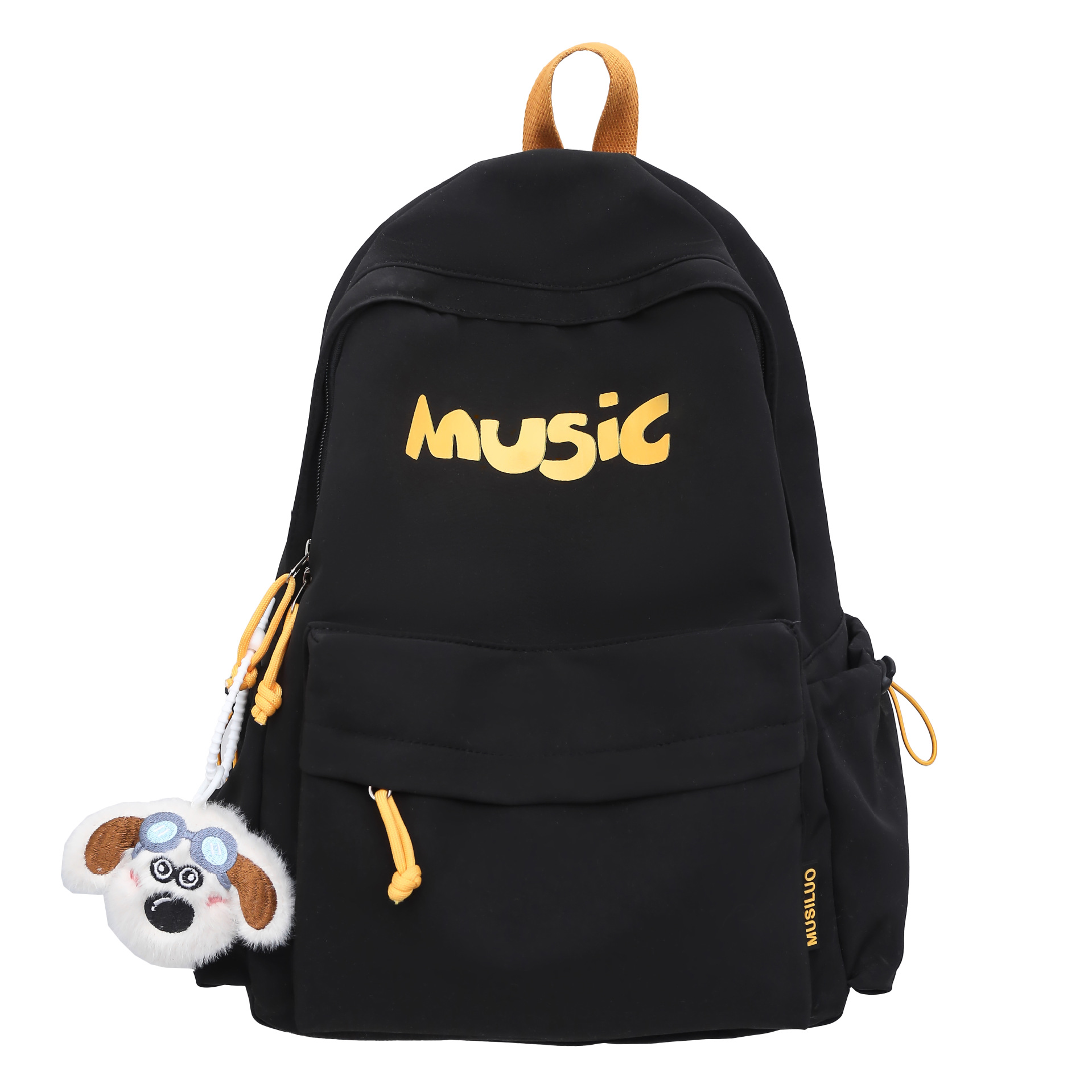 Japanese-style ins spring outing versatile schoolbag, niche design, American retro large-capacity backpack, lightweight travel backpack Item Picture