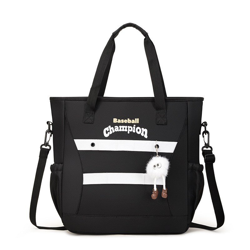 Single-shoulder crossbody backpack, large-capacity tutorial bag, hand-held schoolbag, cute tutorial bag for primary school students and hand-held junior high school students Item Picture