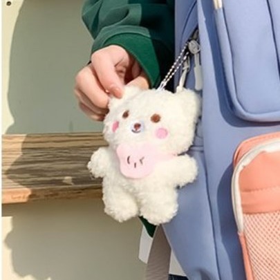 A plush toy for a schoolbag hanger details Picture