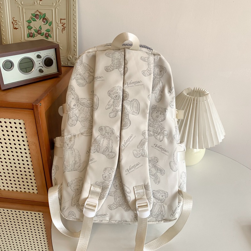 Schoolbag for female primary school students, high appearance level, large capacity backpack for grades three to six, cute graffiti, middle school student backpack Specification drawing