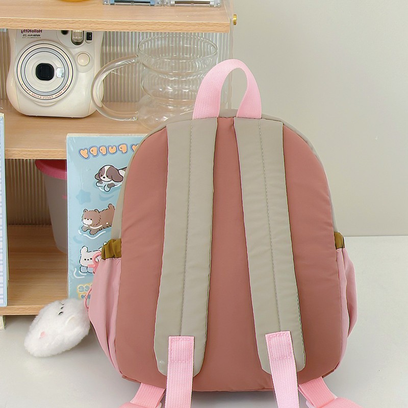 A new 2025 summer schoolschool-style, fresh and cute backpack for young girls with a high level of appearance on Japanese Instagram Specification drawing