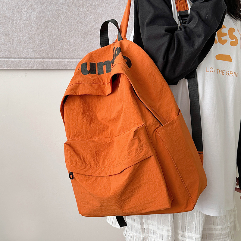 Japanese-style schoolbags for girls and high school students, sturdy and durable backpacks. Korean junior high school students, versatile and trendy campus backpacks for boys details Picture