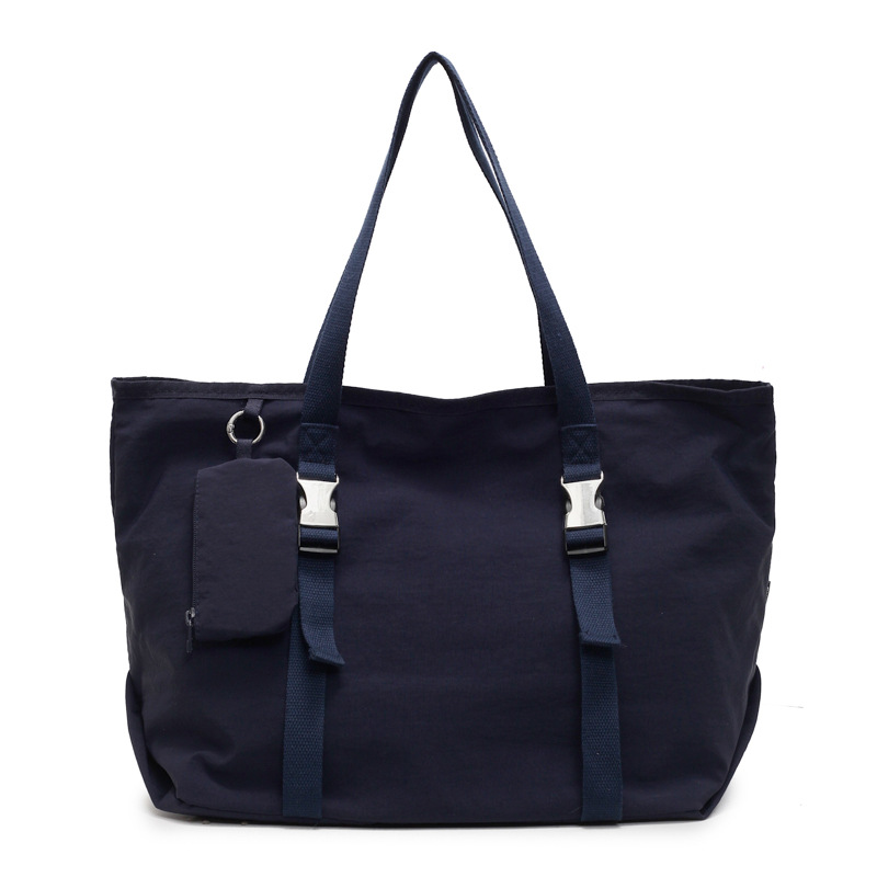 The 2025 new high-appeartion-level large-capacity tote bag is simple and versatile, suitable for shopping and commuting, and is a casual and lightweight backpack Item Picture