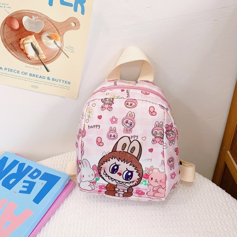 2024 New children's schoolbag, light and casual backpack for kindergarten babies, cute cartoon backpack for boys and girls Specification drawing