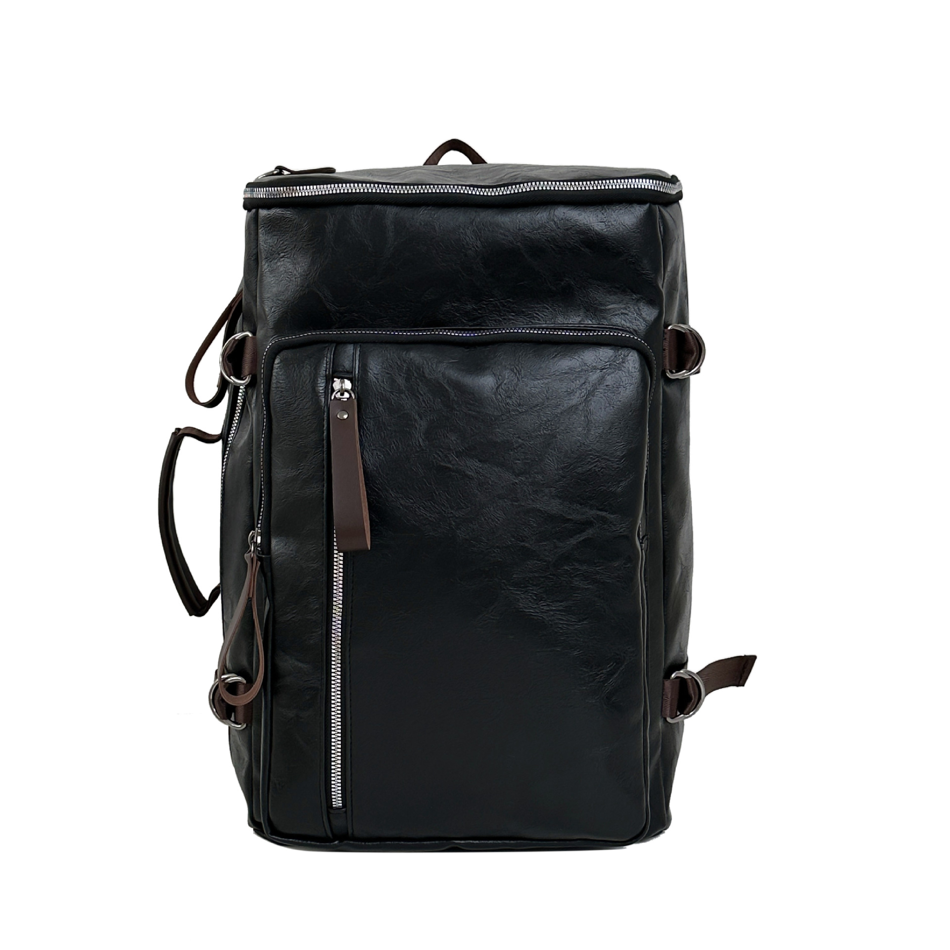 New Korean-style retro and simple college student computer bag, couple's lightweight and multi-purpose travel backpack with large capacity Item Picture