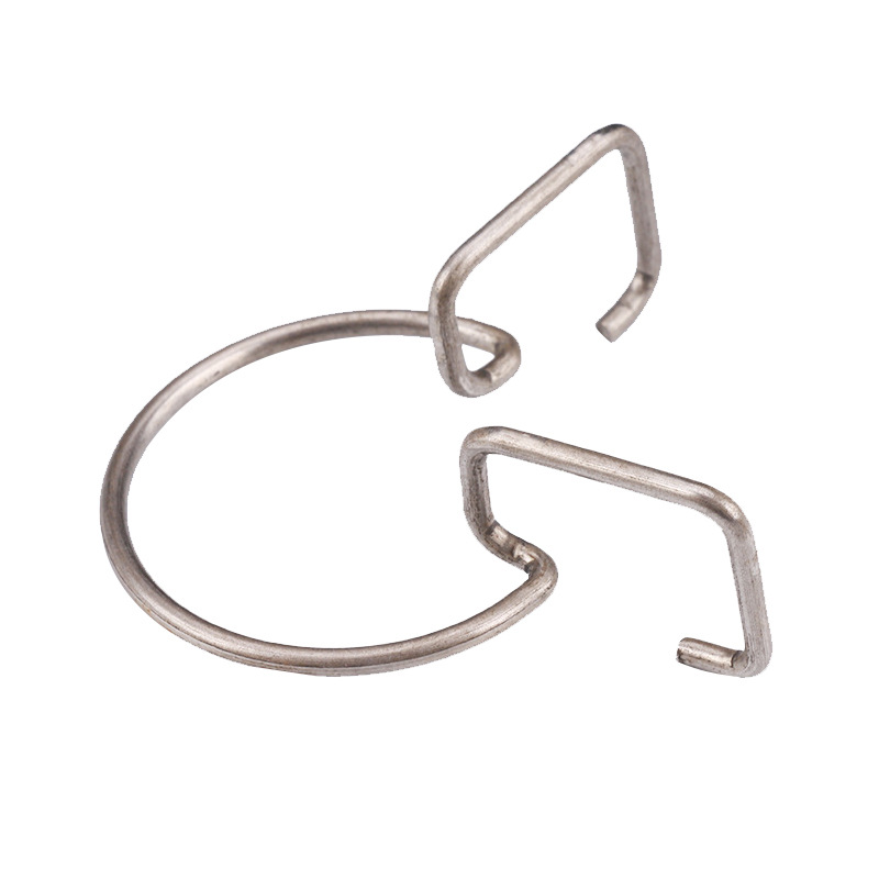 We supply precision tube clamp springs of various specifications and shapes at factory prices. We offer Yiwu hardware tube clamp springs Item Picture