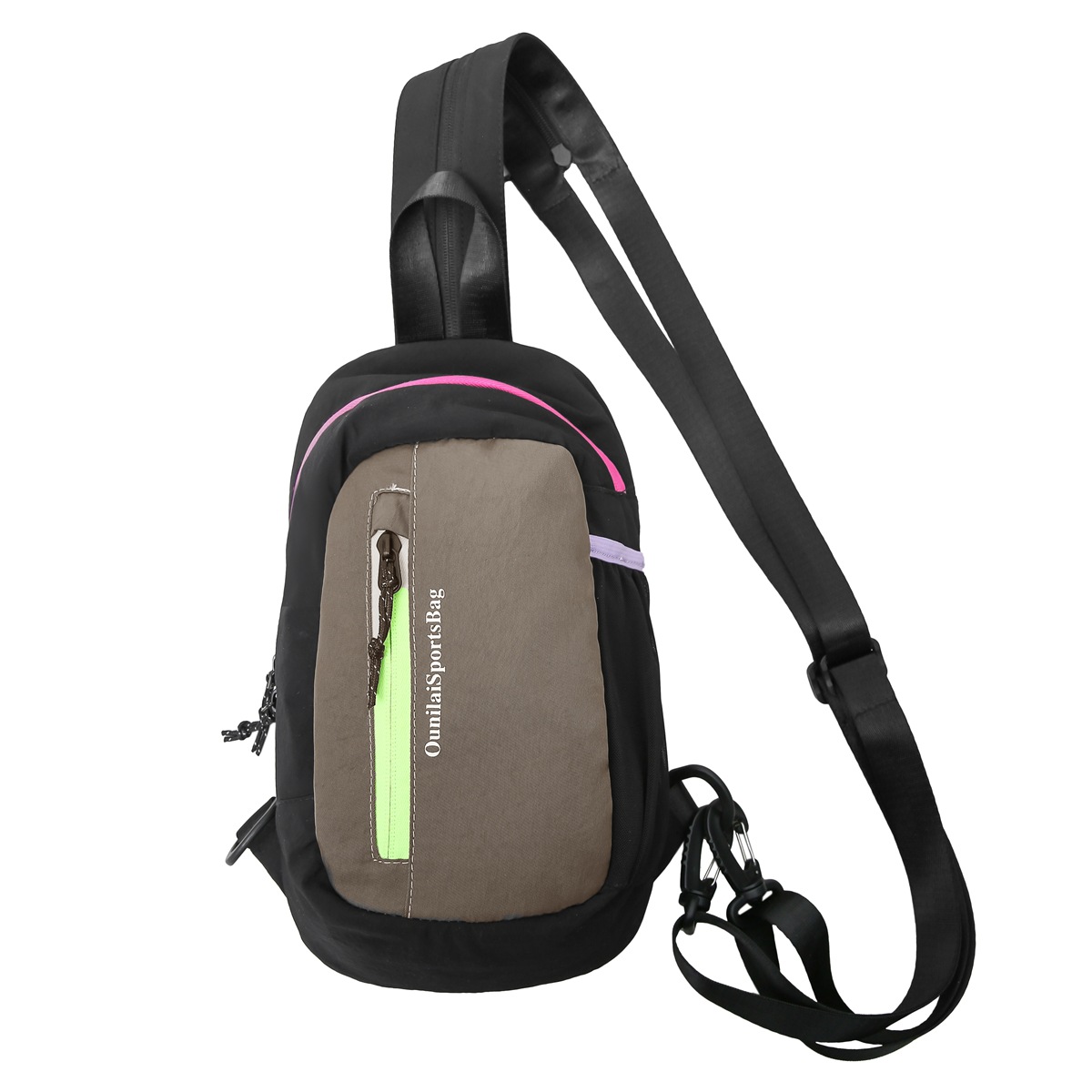 ins' new dual-purpose chest bag, unisex small backpack, Japanese sporty crossbody bag, versatile cycling single-shoulder bag Item Picture