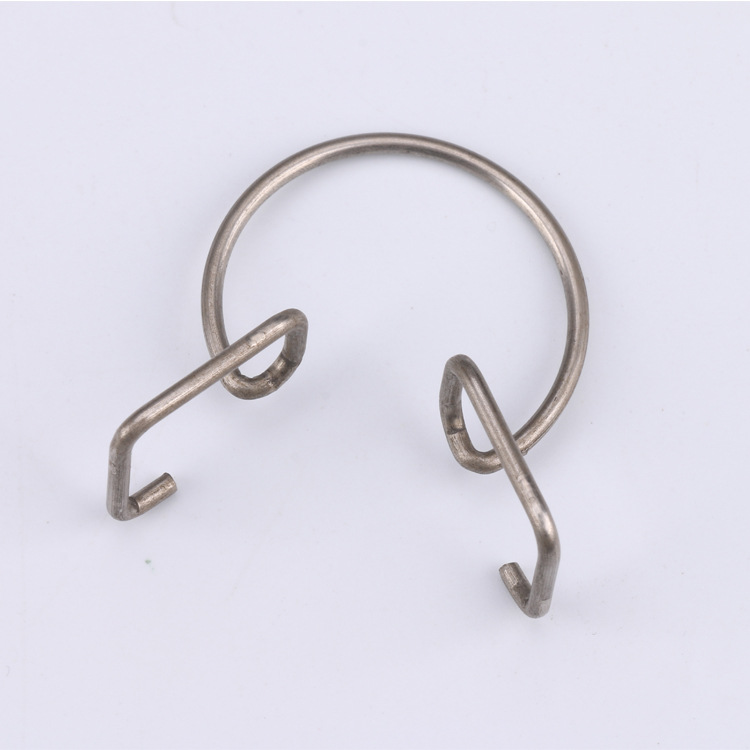 We supply precision tube clamp springs of various specifications and shapes at factory prices. We offer Yiwu hardware tube clamp springs details Picture