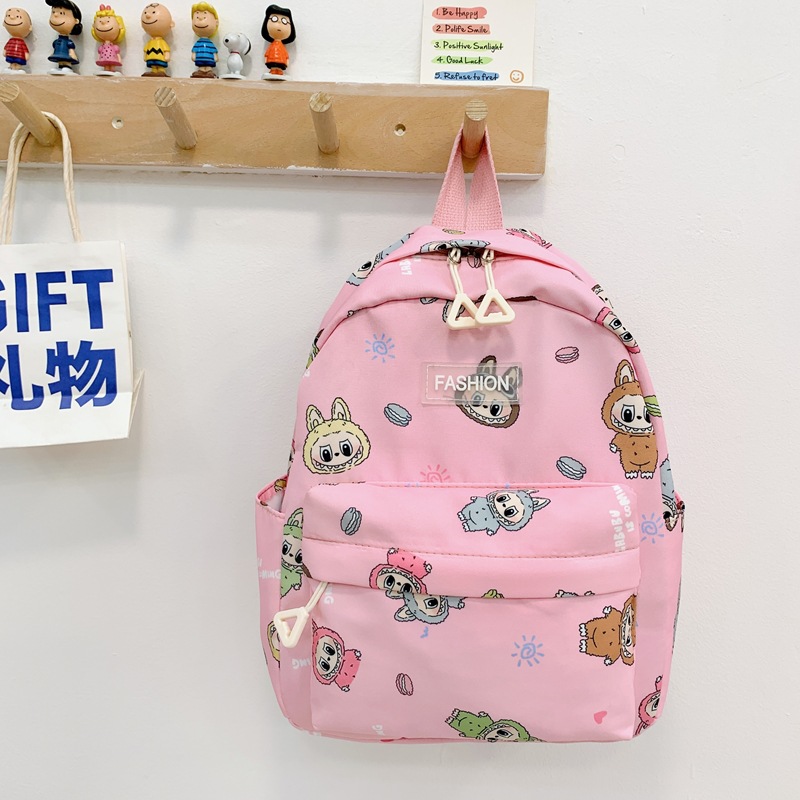 New cartoon and anime backpacks for children, schoolbags, large-capacity backpacks for primary school students, and cute bags for junior high school students and girls Specification drawing