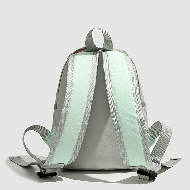 2025 New Japanese-style simple schoolbag, cute ins-style drawstring mini casual backpack, travel lightweight backpack Specification drawing