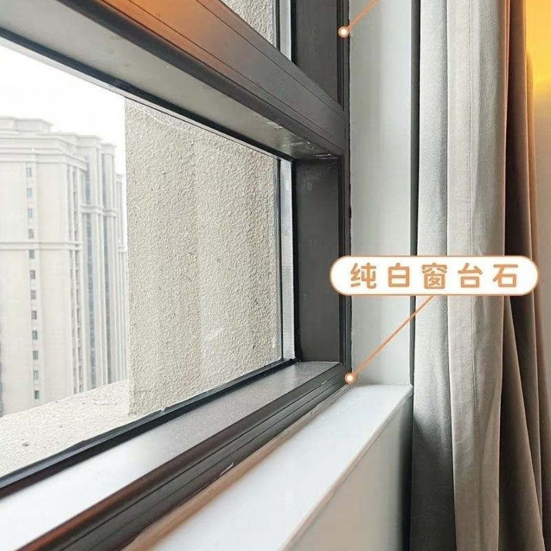 Cross-border wholesale of window casings, edge banding, marble window sills, window sills, granite door casings, balcony window frames, artificial stone bay Windows Specification drawing
