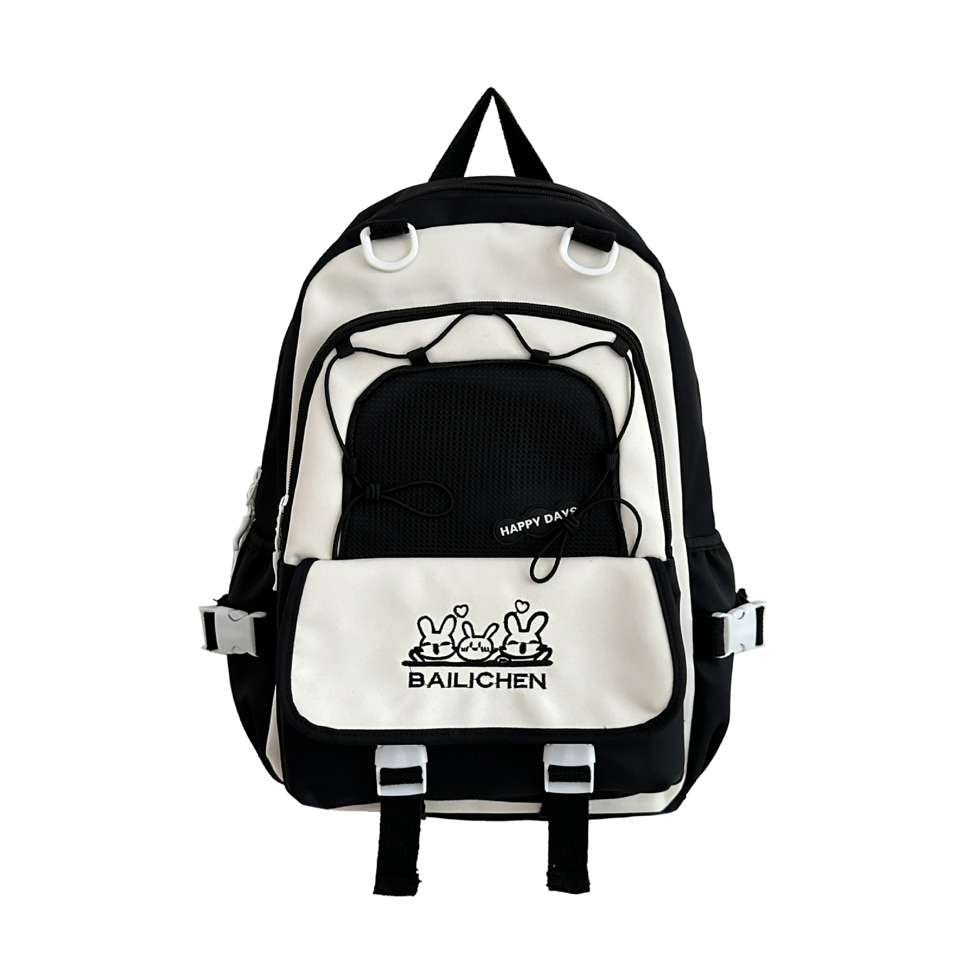 Japanese-style dopamine schoolbag, Instagram-style junior high school girl, high appearance level, niche and cute, school-style large capacity backpack Item Picture