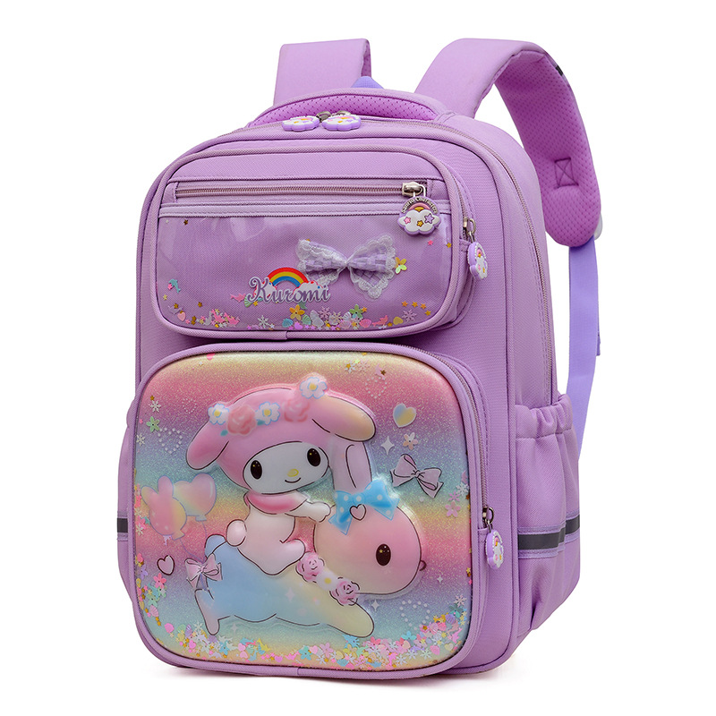 The new schoolbag for kindergarten girls in grades one, two and three is lightweight, cute, with a large capacity and high appearance level Item Picture