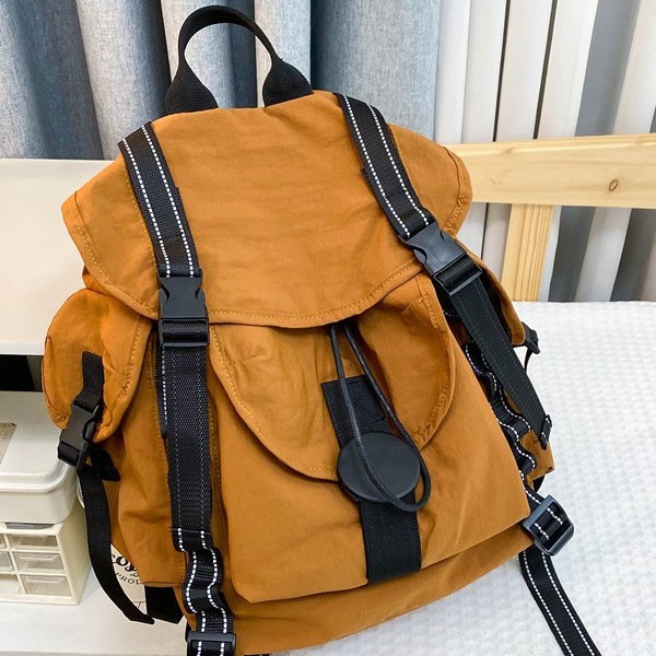 Japanese-style backpacks for male college students, fashionable travel backpacks, outdoor casual hiking bags, large-capacity lightweight schoolbags, a trend Specification drawing